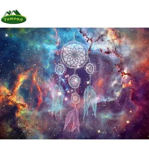Handcirafts Diamond Painting Dream Catcher Needlework Diamond Embroidery Sale Full Square Nature Diy Mosaic Puzzle Arts Crafts