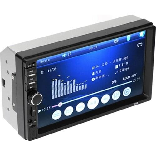 28TB 7010B 7012B 7018B Dual Din Car Multimedia Player Broadcaster Mp5 Bluetooth-compatible Touch Screen Recorder Playback
