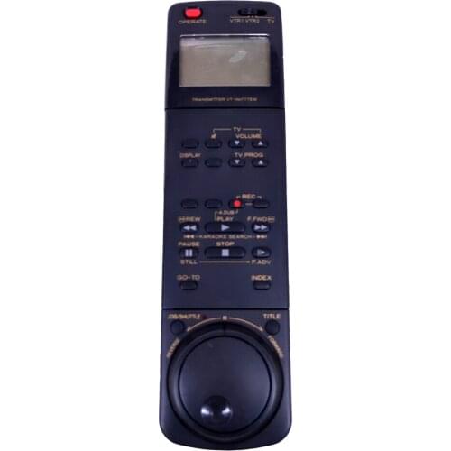 Used Original VT-RM777EM For Hitachi TV VCR Remote Control Fernbedienung