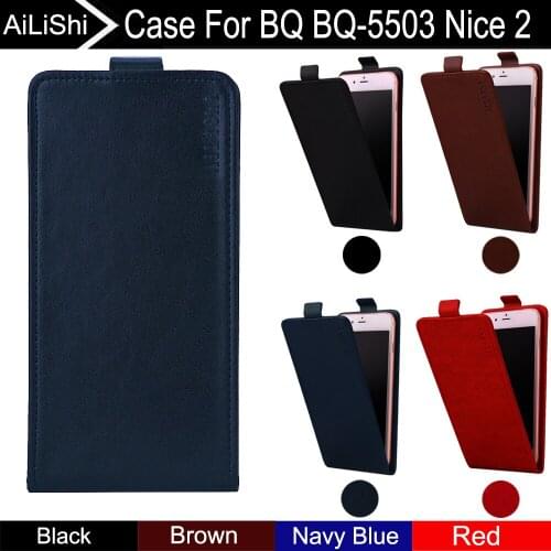 AiLiShi For BQ BQ-5503 BQ 5503 Nice 2 Case Up And Down Vertical Phone Flip Leather Case Phone Accessories 4 Colors Tracking