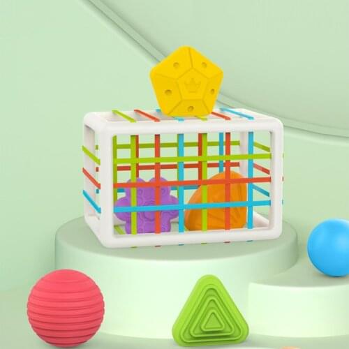 Shape Toy Three Dimensional Geometry Line Color Sensory Cognition Cecile Toy Fun Knowledge Development Of Hand