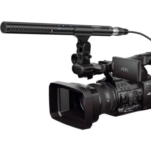 CoMica CVM-VP3 Multifunctional Video Shooting Microphone Super shielding Full Metal Mic for Official Conference Formal Interview