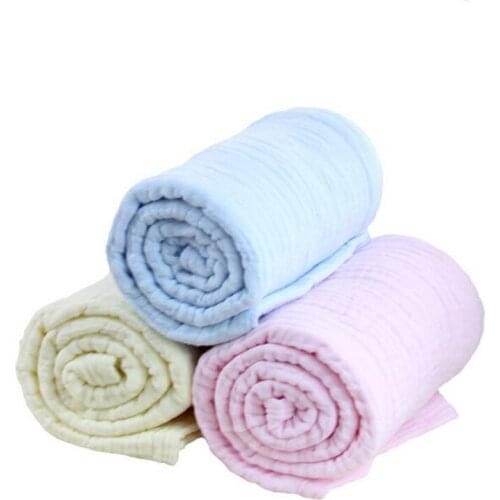 110 CM*110 CM new hot baby blankets solid color suit cotton child blankets fashion receiving blankets sleeping bag