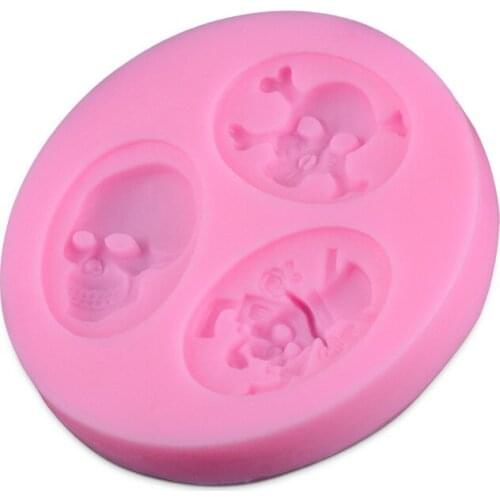 Portable 3D Person Cranial Head Fondant Cake Cookie Chocolate Soap Mold Cutter Modelling Tools D187