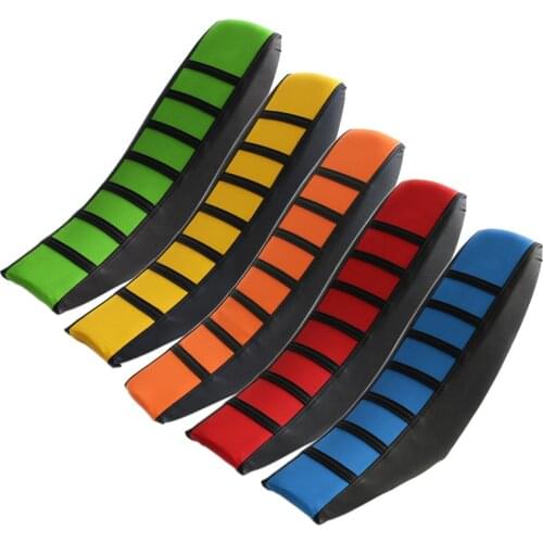 Motorcycle Striped Soft-Grip Gripper Soft Seat Cover Rubber for KTM SX XC EXC XC-W SX-F 85 105 125 150 200 250 300 350 450