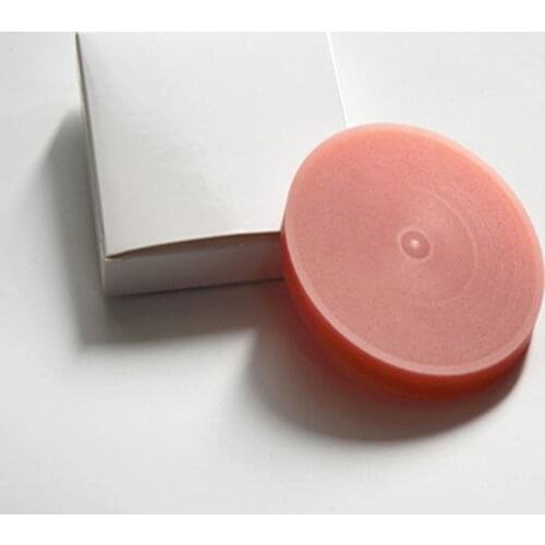 1 PCS 98mm Diameter 10~25mm Dental Lab Material PMMA Disk Pink Color Dental PMMA Block For CAD CAM Wieland Milling System