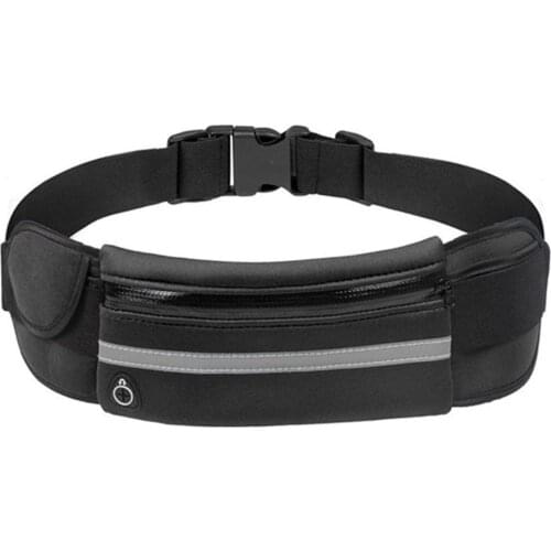 Waterproof Running Waist Bag Canvas Sports Jogging Portable Outdoor Phone Holder Belt Bag Women Men Fitness Sport Accessories