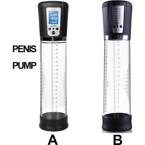 Penis Enlarger Vacuum Pump Electric Automatic Penis Pump Usb Rechargeable Powerful Penis Enlargement Extender Sex Toys For Men