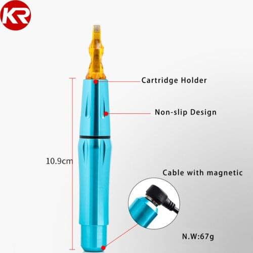 Tattoo Pen Rotary Machine Gun Coreless Motor Magnetische Verbinding Sterke Rustige Tattoo Supply Make-Up Pen