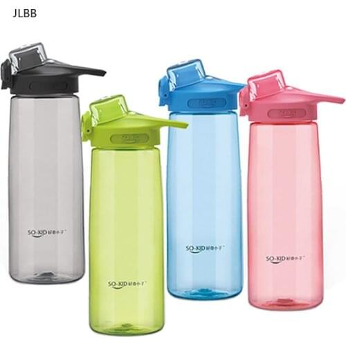 High Quality Portable Water Bottle With Handle Leak-Proof Durable Unbreakable Drinkware Outdoor Fitness Sports Bottles BPA Free
