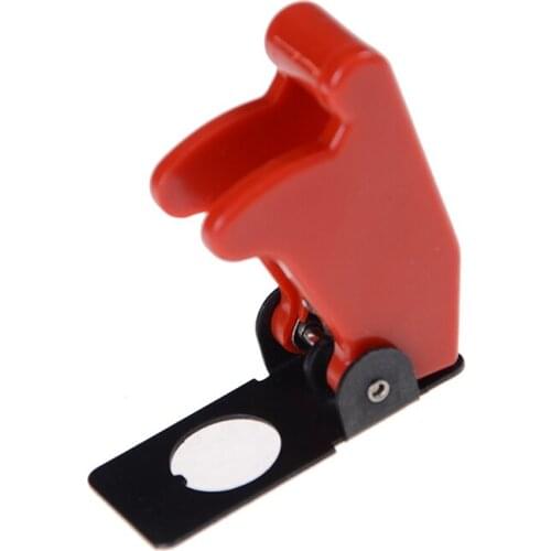 High Quality 12mm Red Toggle Switch Waterproof Boot Plastic Safety Flip Cover Cap SAC-1