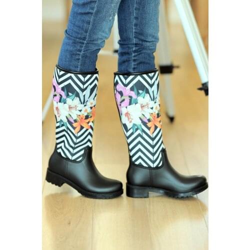 A1057-19 Pink Potin Women Boot A1057-19