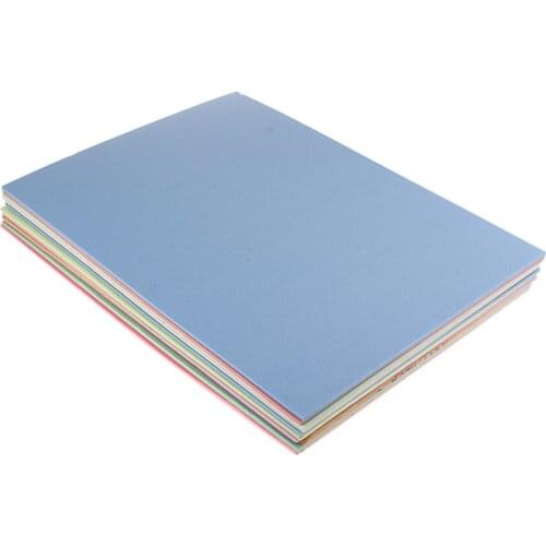 10 Pieces Mulitcolor EVA Sponge Foam Paper Foam Handicraft Sheets Decorative Kits for DIY Painting Drawing Cards Paper