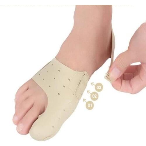 2pcs Hallux Valgus Corrector Toe Separator Thumb Valgus Protector Bunion Adjuster Pain Relief Straighten Bent Toes Feet Care