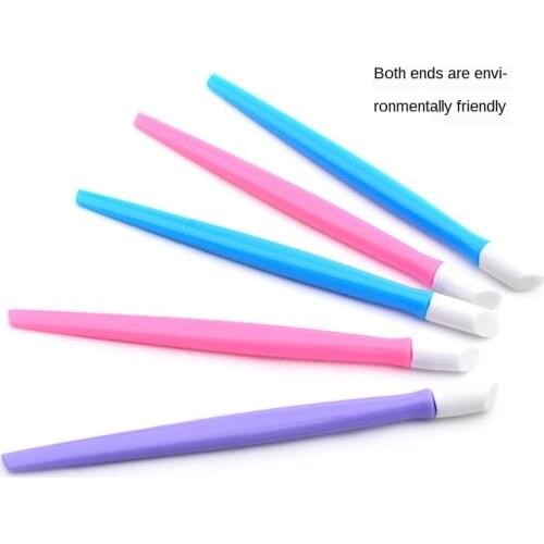 2pcs/lot Nail Art Orange Wood Wooden Stick Manicure Care Tools Cuticle Nail Art Pusher