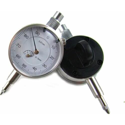 Best selling high quality 0-3mm 0.01mm small dial indicator 3mm small dial gauge dial plate diameter 40mm