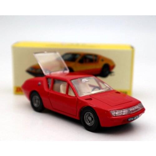 1/43 Atlas Dinky toys 1411 For ALPINE RENAULT A310 Red Diecast Models Gift Car Collection