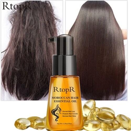 35ml Moroccan Prevent Hair Loss Product Hair Growth Essential Oil Damaged Care Repair Nursing Fast Hair Growth Oil