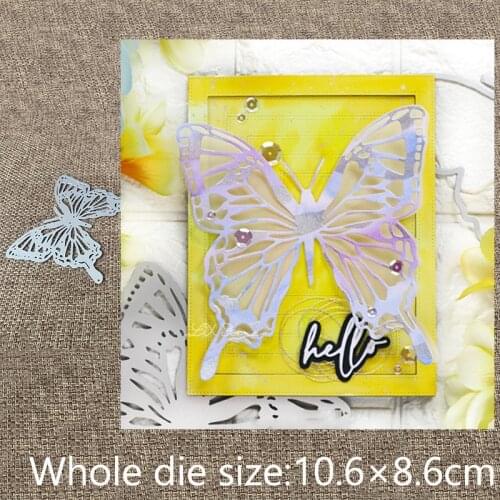 New Design Craft Metal stencil mold Cutting Dies Swallowtail Butterfly scrapbook die cuts Album Paper Card Craft Embossing
