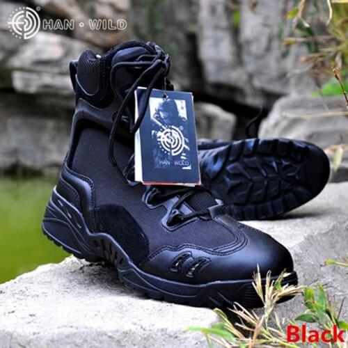 2017 New Style Outdoor Sport Shoes Men Tactical Combat Boots Hunting Hiking Botas Camping Climbing Soft Breathable Mesh Sneaker