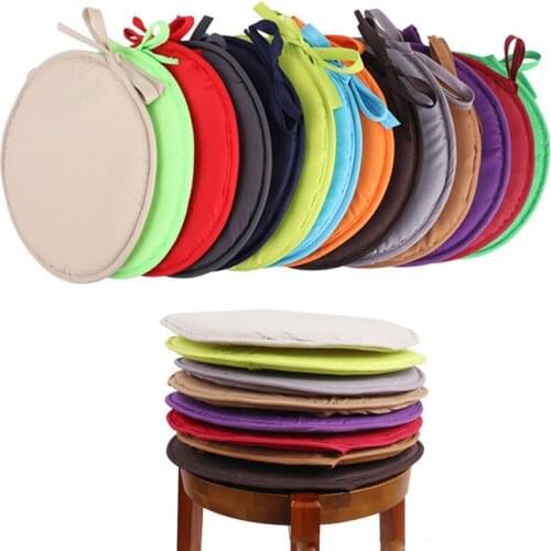 1Pcs Seat Pads Chair Cushion Round Multicolor Garden Patio Home Kitchen Office Chair Indoor Outdoor Dining 38x38cm