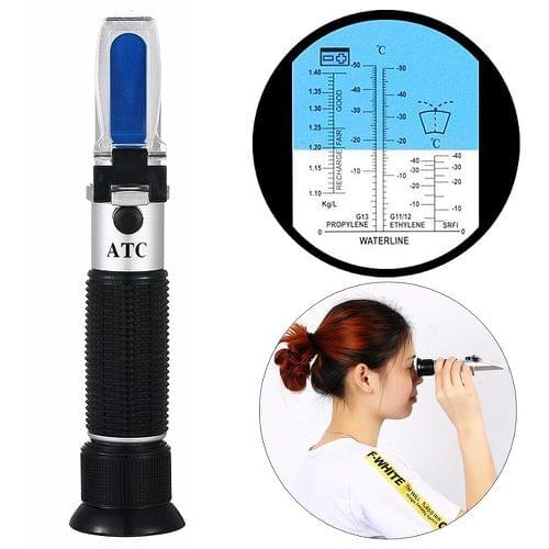 Battery refractometer antifreeze freezing point Refractometer Battery fluid Hydrometer detergent Freezing point tester