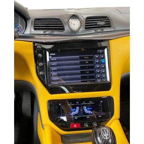LCD Touch Air For Maserati GT/GC Grancabrio LCD Touch Screen Automatic Air Conditioning Panel AC Conditioning Switch LCD