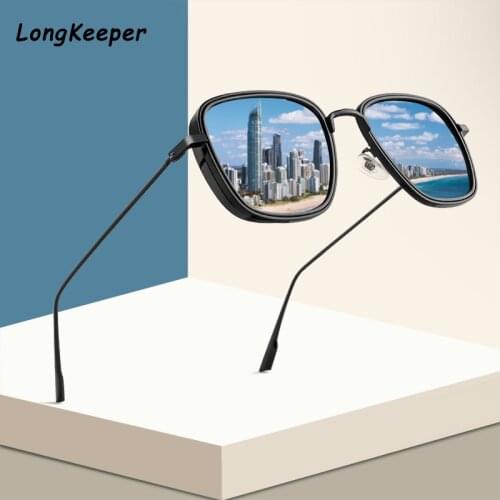 2020 Square Classic Alloy Steampunk Sunglasses Men Women Brand Design Punk Sunglasses Vintage Shades Gafas de sol hombre UV400