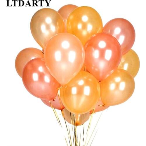 100pcs 5/10/12inch rose gold champagne gold latex balloon wedding decoration birthday party balloon decoration baby shower