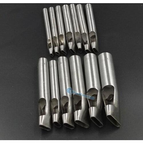 1 Pc / Lot Leather Tool Oval shape Hollow Hole Punch Cutter Belt Watch Band Gasket Craft