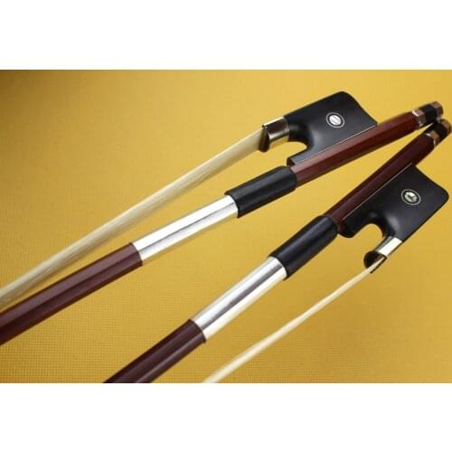 1pc New Brazil wood 3/4 Double Bass Bow ebony frog high quality
