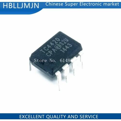 10PCS IC TC4420 TC4420CPA TC4420CP TC4420C TC4420
