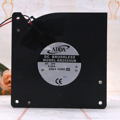 ADDA AD2524UB DC 24V 0.50A 120x120x32mm 2-Wire Server Cooling Fan
