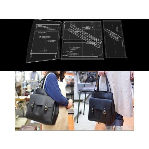 Acrylic Leather Template Home Handwork Leathercraft Sewing Pattern Tools Accessory Hangbag Pattern