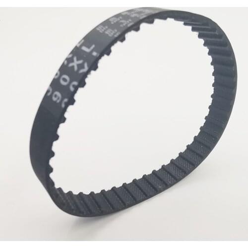 Black Rubber XL Type Closed Loop Timing Pulley Belts 5.08mm Pitch 522-616mm Length 10mm Width XL Synchronous Belt