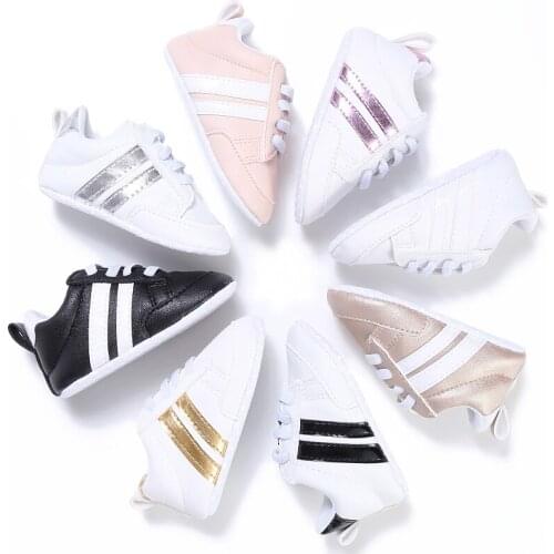 Baby Fashion Shoes Newborn Kids Anti-slip Children Casual Shoes Unisex Baby Boys Sneakers Baby Girl Gift Rubber Sport Shoe
