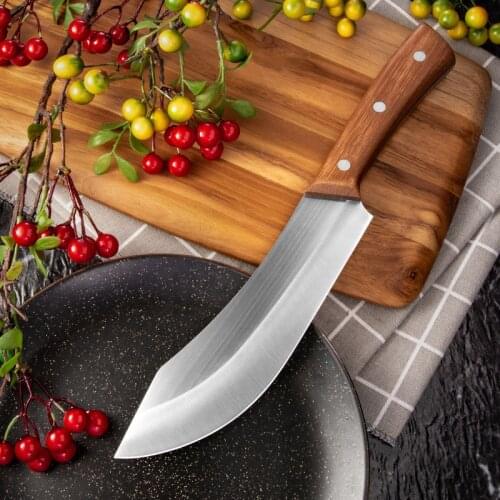 Chef Kitchen Knife Stainless Steel Slaughter Carving Boning Slicing Knives Slicing Fruit Cutlery Cleaver Cook Accessories Tools