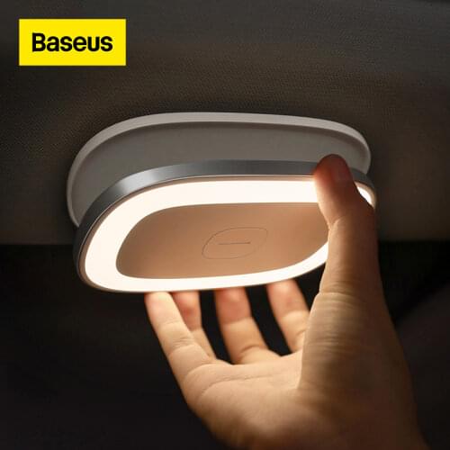 Baseus Magnetic Night lights Rechargeable LED Reading Lamp Touch Control 4000k Eye-protection Lighting Book Light for Home Car