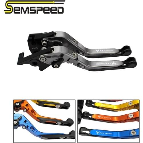Motorcycle Extendable Adjustable Foldable Handle Levers Brake Clutch Lever For YAMAHA MT125 MT 125 MT-125 2015 2016 2017 2018 19