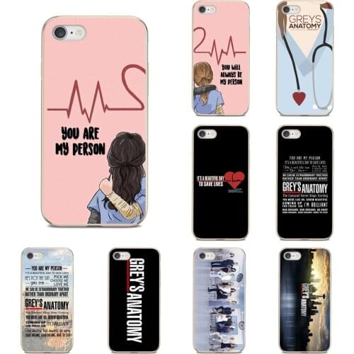 For ZTE V6 V7 V8 Lite V9 V10 Vita A510 A512 A520 A530 A602 A610 A910 Blade A5 2019 Greys Anatomy You Are My Person Soft TPU Case