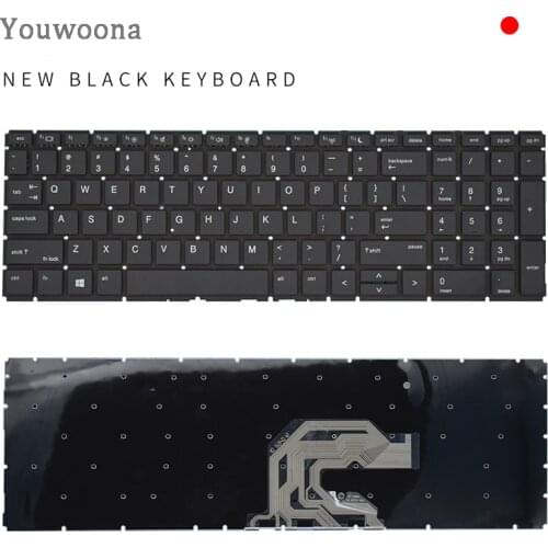 New Original Laptop Keyboard For HP Probook 450 455 G6 G7 HSN-Q25C Q22C Q16C Q17C