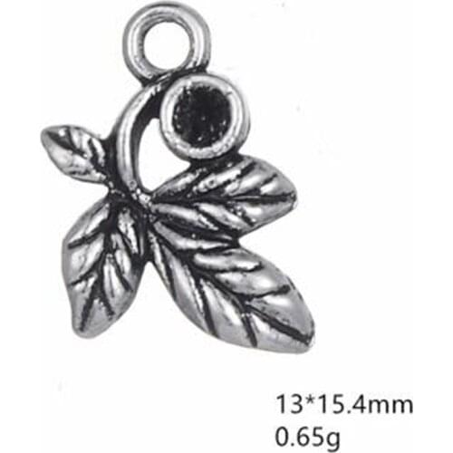 NEW 2021 Leaf Vintage Charm DIY Fit Necklace Bracelet Pendant Top Quality Jewelry a charms for bracelets