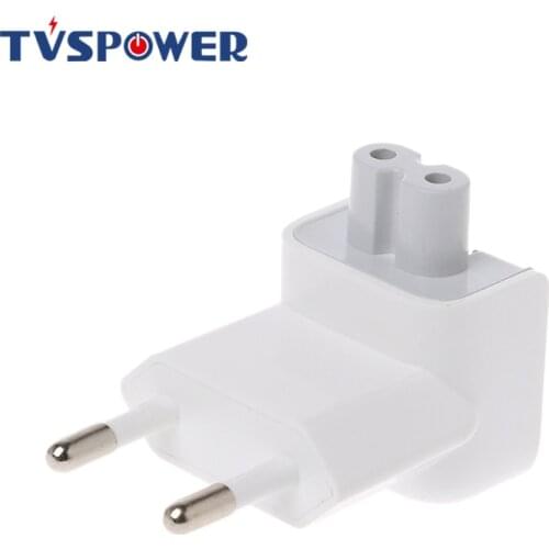Wholesale 100PCS/Lot Wall AC EU Plug Duckhead For Apple iPad iPhone MacBook Pro 29W 45W 60W 85W 61W 87W Power Adapter Charger