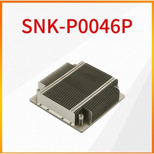 Original SNK-P0046P Server Radiator Suitable For Supermicro 1U 1156/1155 pin CPU Radiator