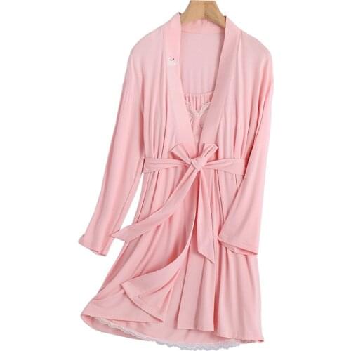 Breastfeeding Pajama Set Nursing Dresses Round Neck Pajamas For Women Modal Maternity Clothes Breastfeeding Maternity Clothing