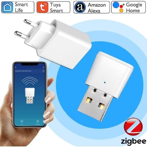 Tuya ZigBee 3.0 Signal Repeater USB Extender for Smart Life ZigBee Devices Sensors Expand 20-30M Smart Home Automation Module