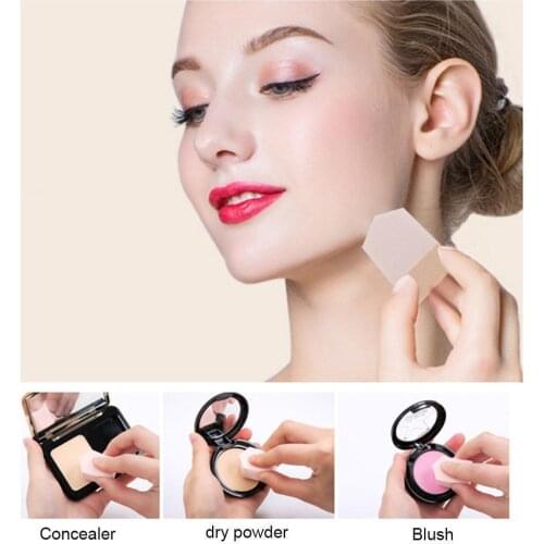 1Pcs Multiple Shapes Beauty Latex Powder Puff Dry And Random Makeup Square Sponge Foundation Color Egg Wet Cosmetic U6W6
