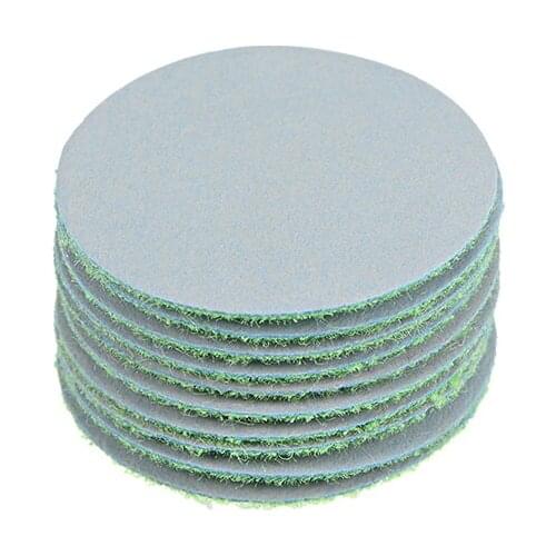 Uxcell 10pcs 1-Inch Hook and Loop Sanding Disc Aluminum Oxide Silicon Carbide 3000 Grit for Polishing Furniture, Wood, Metal