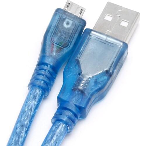 USB 2.0 A Male to Micro B 5pin Male 28/24AWG Data Charger Cable High Speed 1.5M Dropshipping