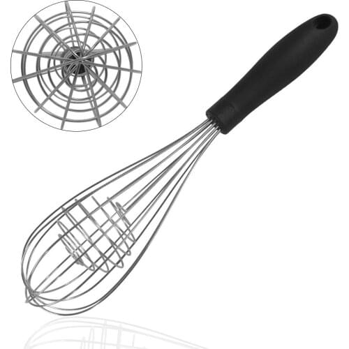 1pc Multifunctional Rotary Manual Egg Beater Mixer Mini Kitchen Egg Whisk Bake Tool Egg Agitator Eco-friendly Egg Mixer